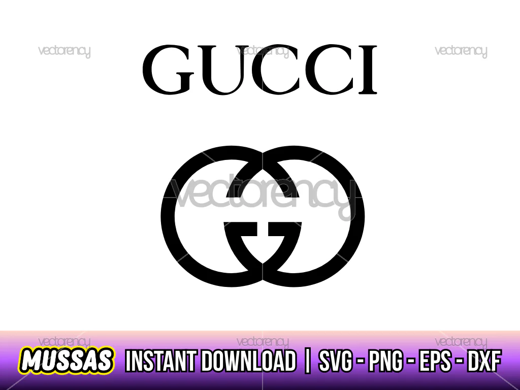 Gucci Logo SVG Cricut Cut File