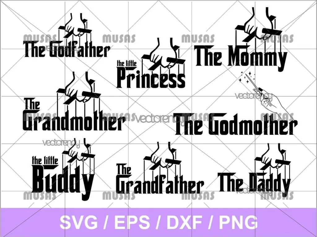 Godfather Family SVG Bundle