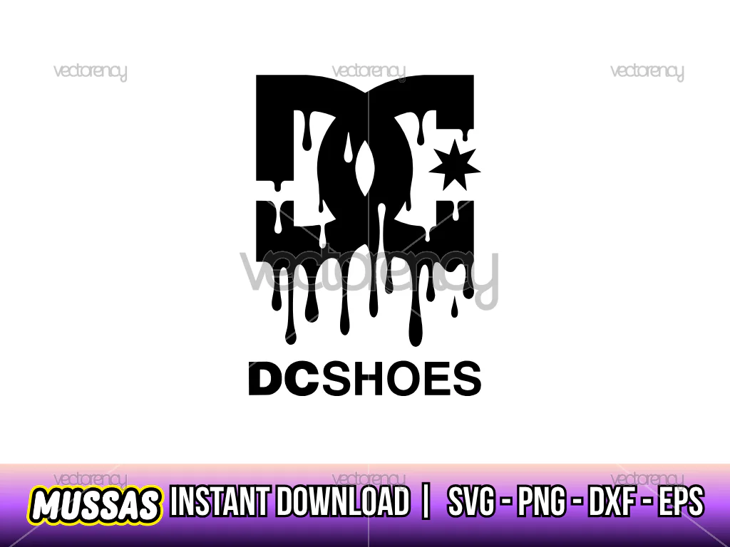DC Shoes Logo Drip