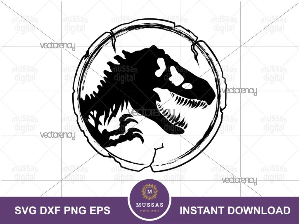 Jurassic World Dominion SVG Jurassic Park Clipart