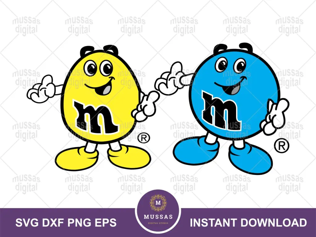 M and M Egg SVG