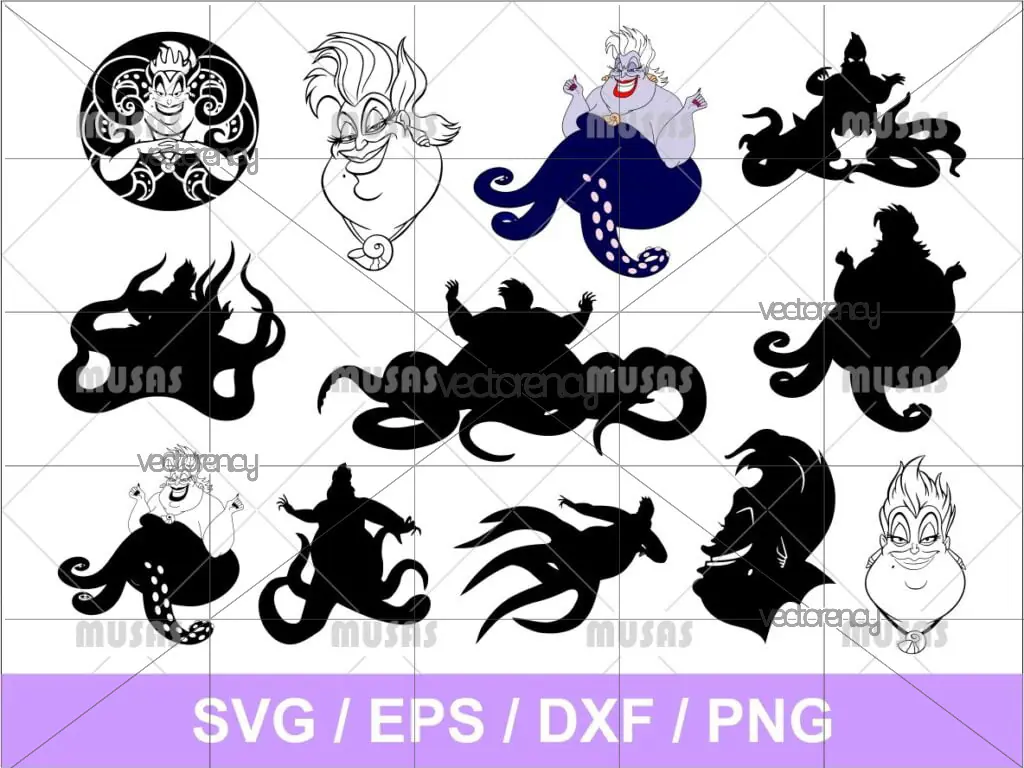 Ursula Silhouette SVG