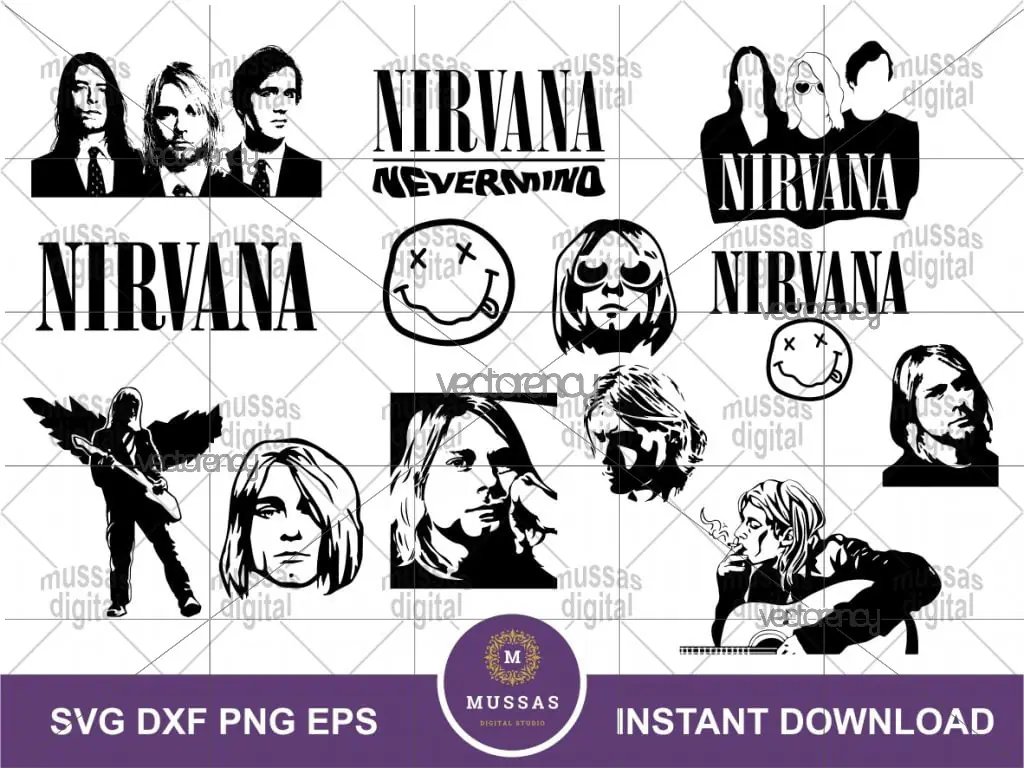 Nirvana SVG Bundle