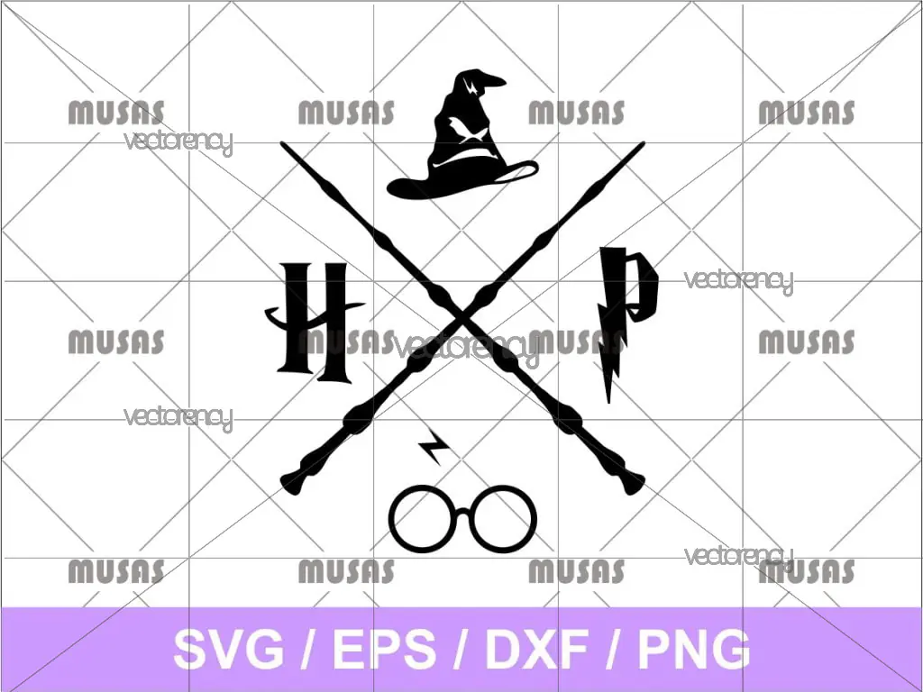 Harry Potter Hogwarts SVG