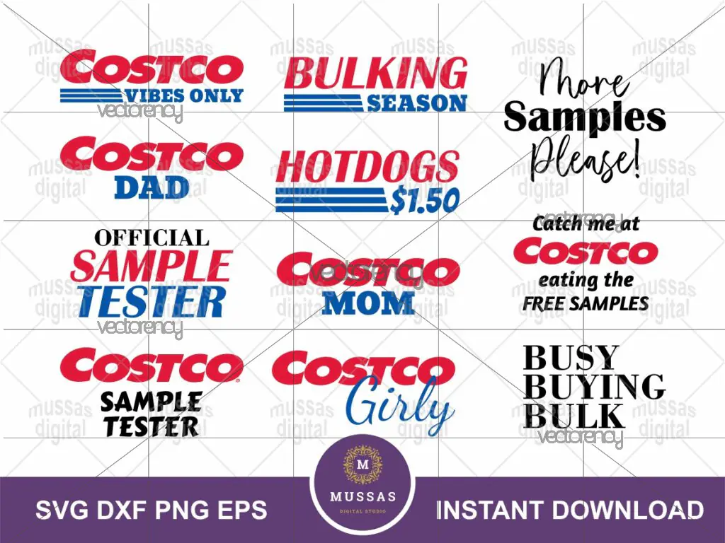 Funny Costco Designs Bundle