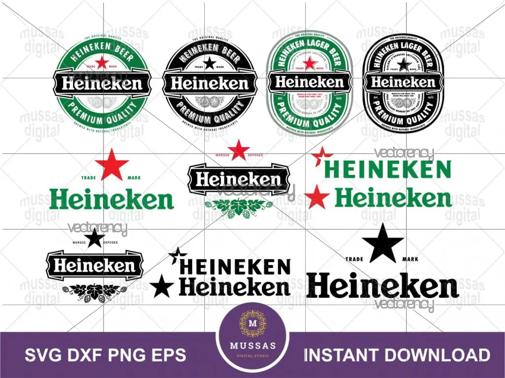 Heineken SVG Bundle