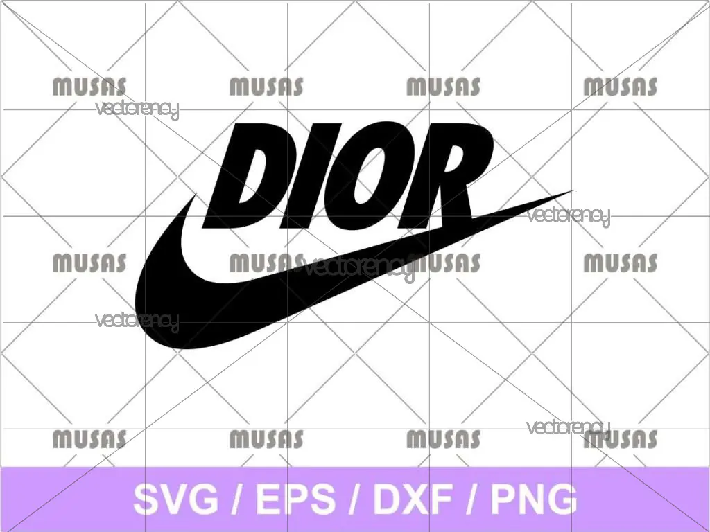 Nike Dior SVG