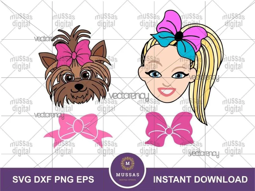 Jojo Siwa Dog SVG