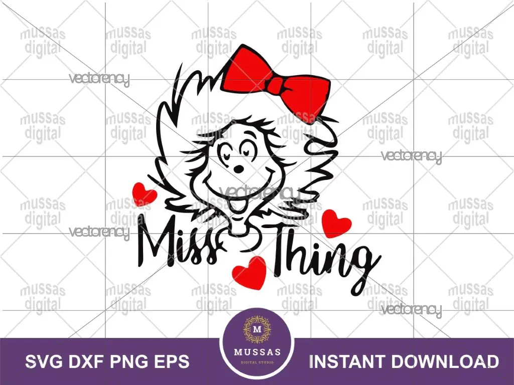 Miss Thing SVG Little Miss Thing