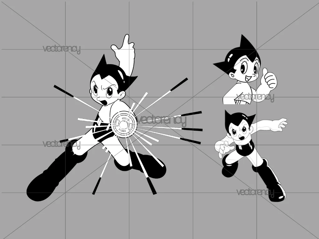 3 Astro Boy PNG