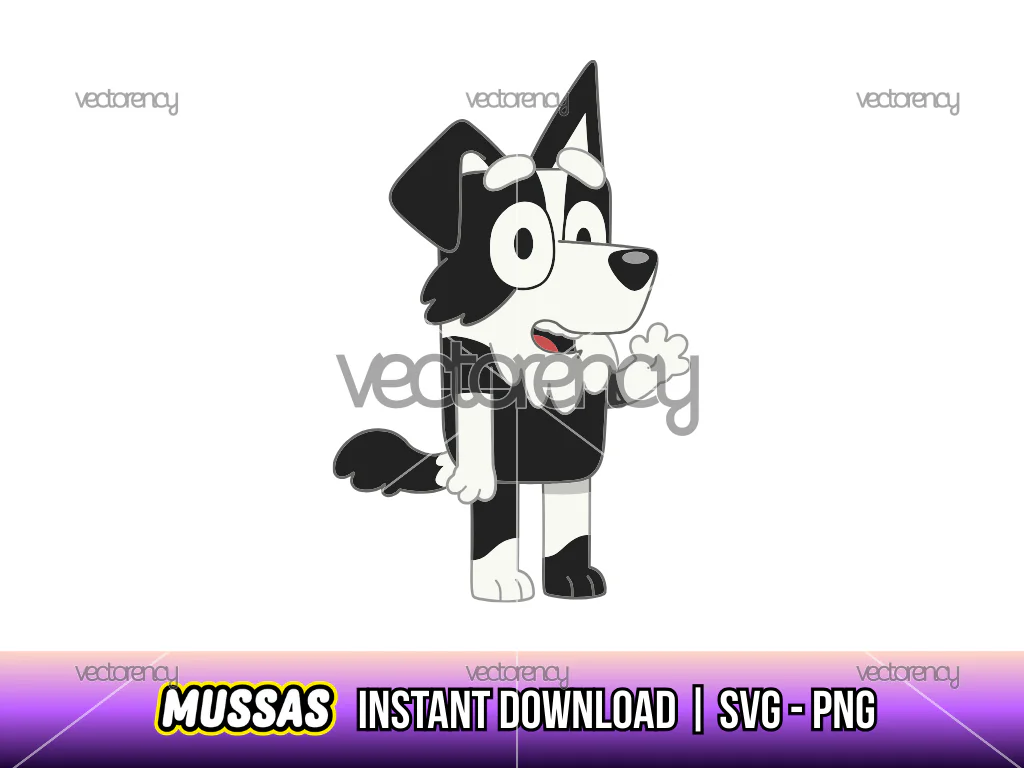 Bluey Mackenzie PNG SVG