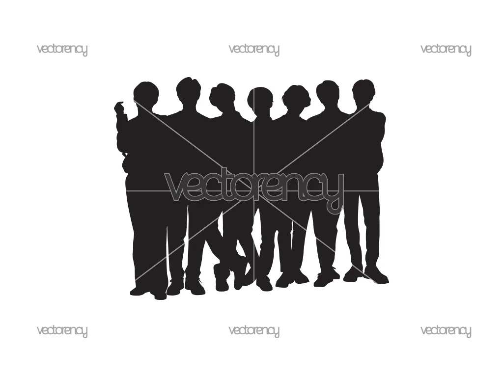 BTS Silhouette