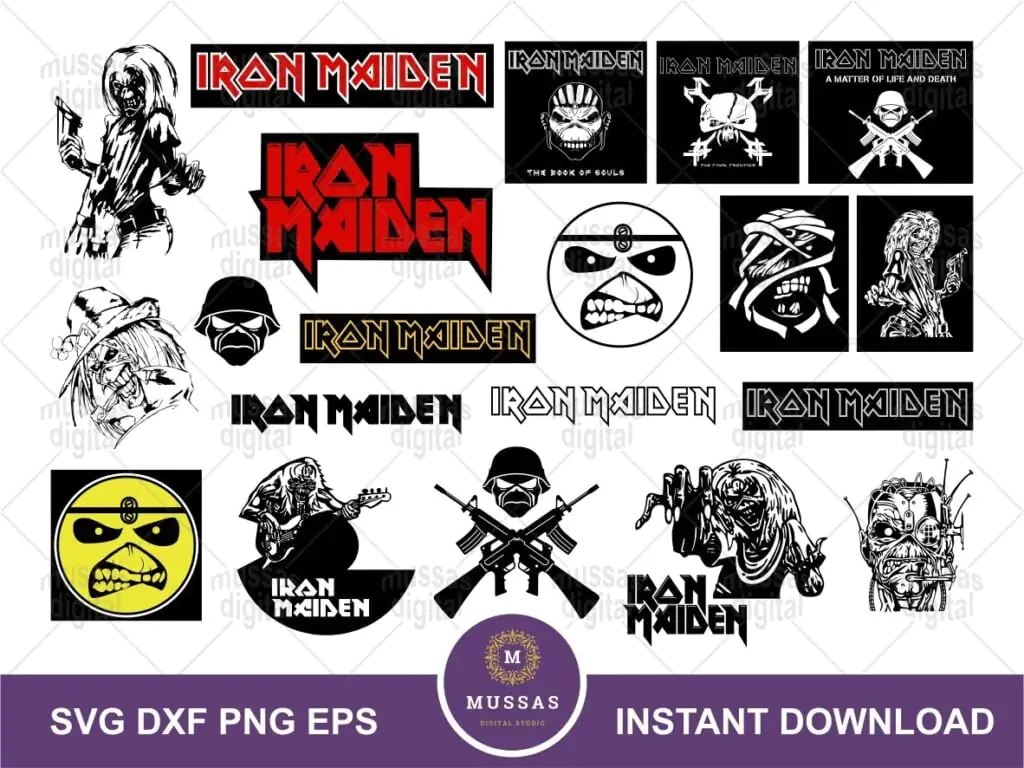 Iron Maiden SVG Bundle