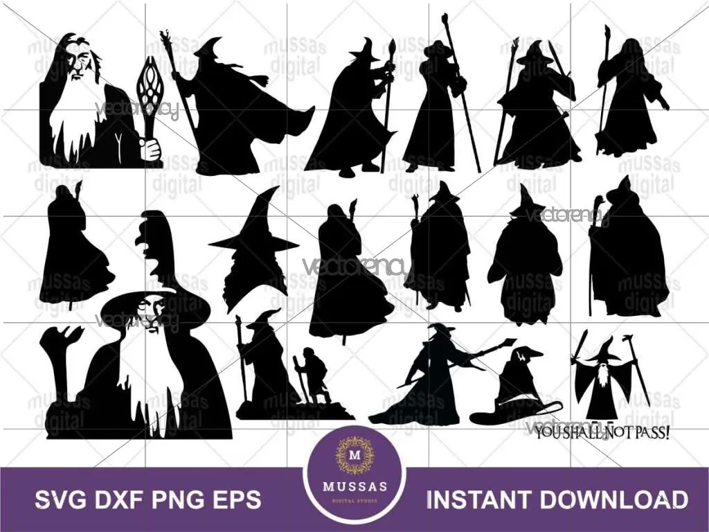 Gandalf SVG Bundle