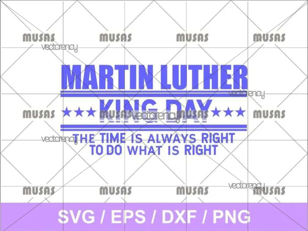 Martin Luther King Day SVG