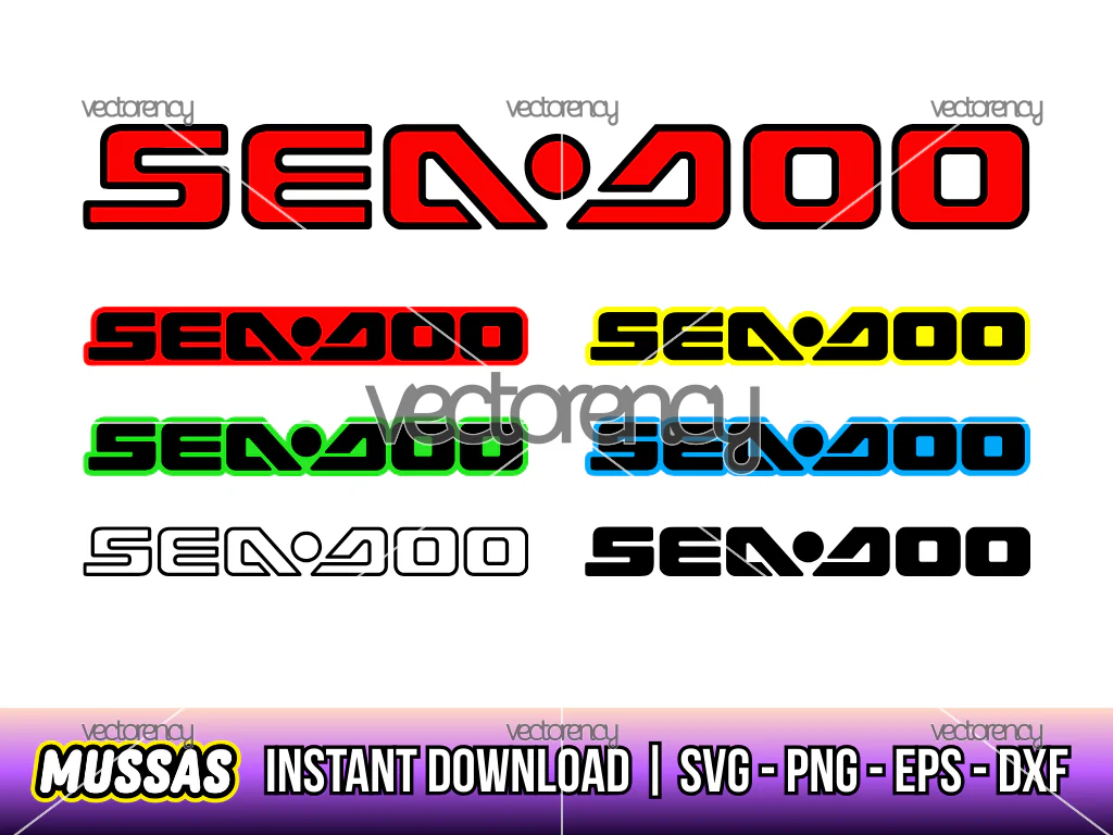 Seadoo SVG Logo PNG Cricut