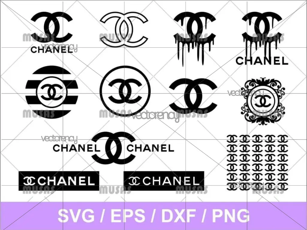 Chanel Drip SVG Bundle