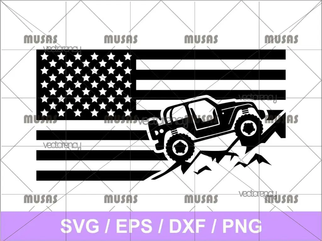 American Jeep SVG