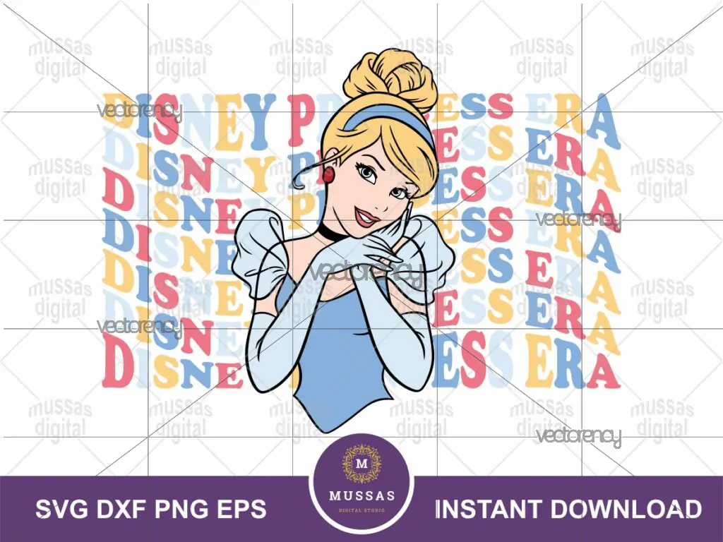 Disney Prices Era SVG PNG Design