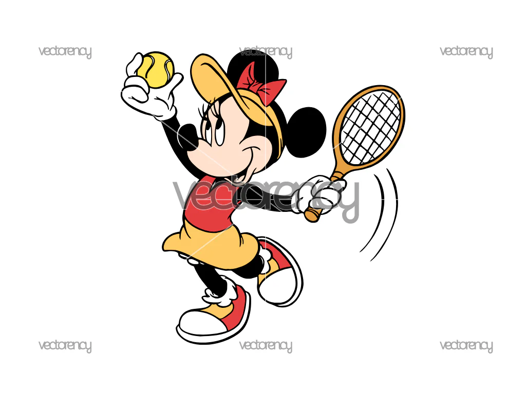 Minnie Mouse Disney Image Clipart SVG