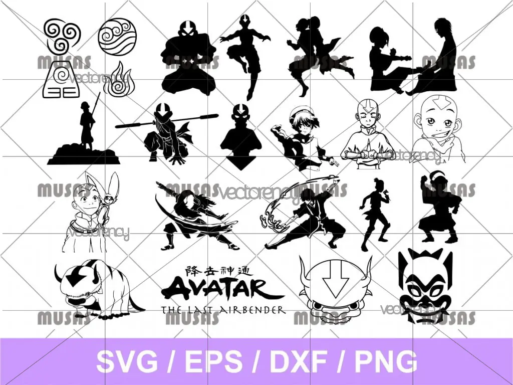 Avatar The Last Airbender SVG