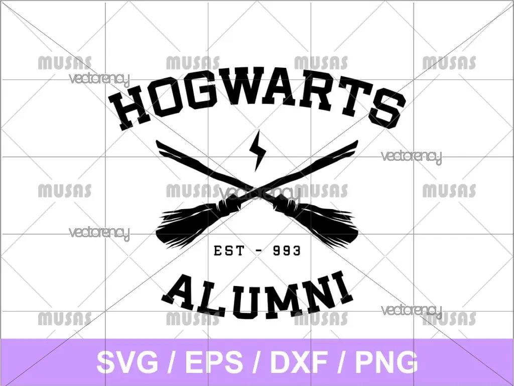 Harry Potter Hogwarts Alumni SVG