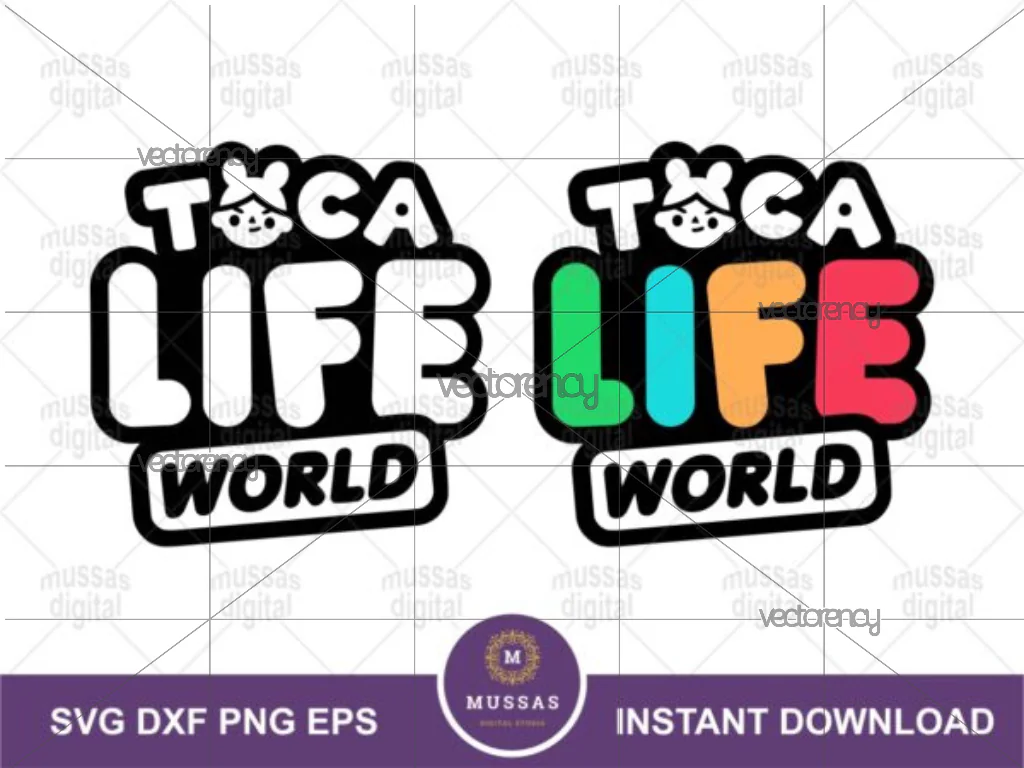 Toca Life World SVG