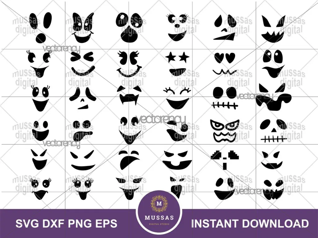 Ghost Face SVG Bundle