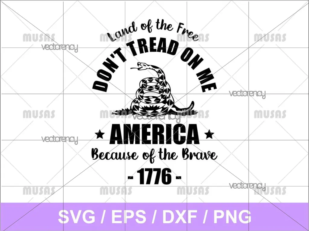 Don’t Tread On Me SVG