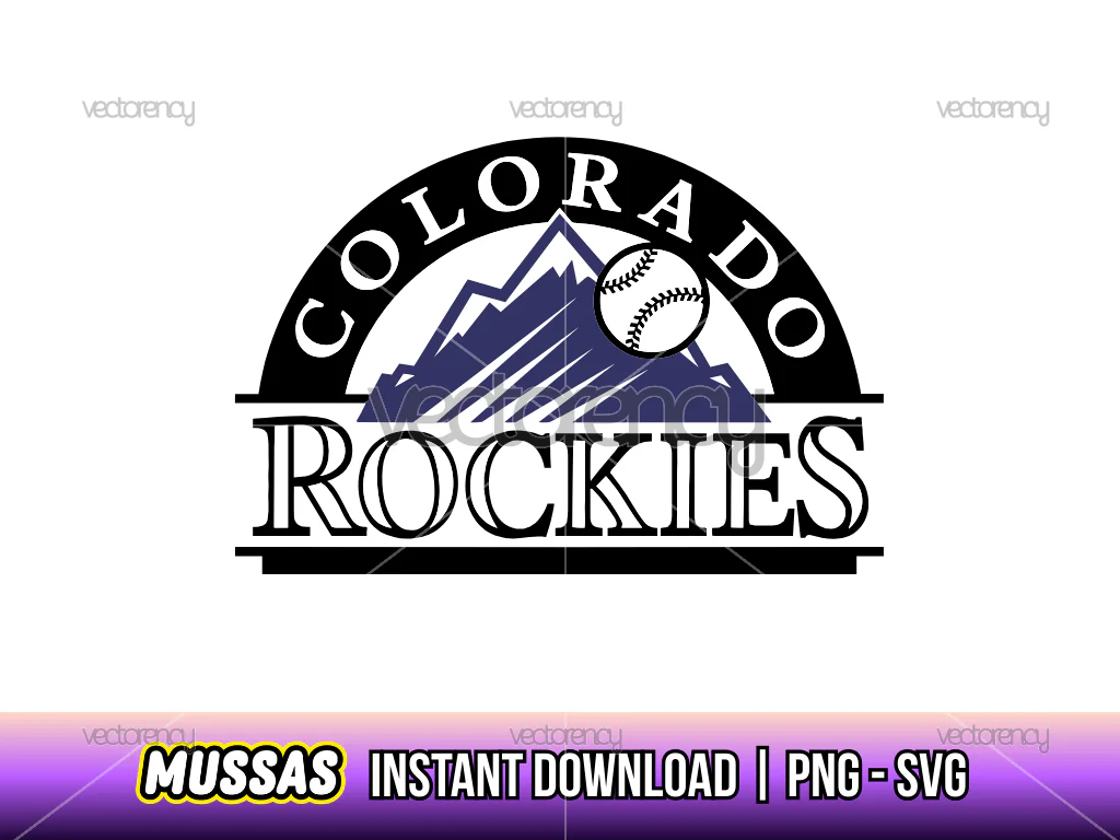 Colorado Rockies Logo SVG