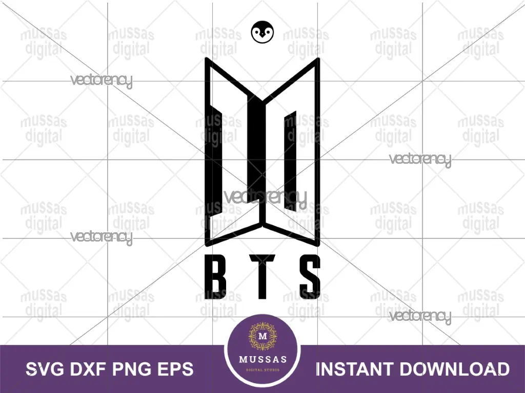 BTS 10th Anniversary Logo SVG