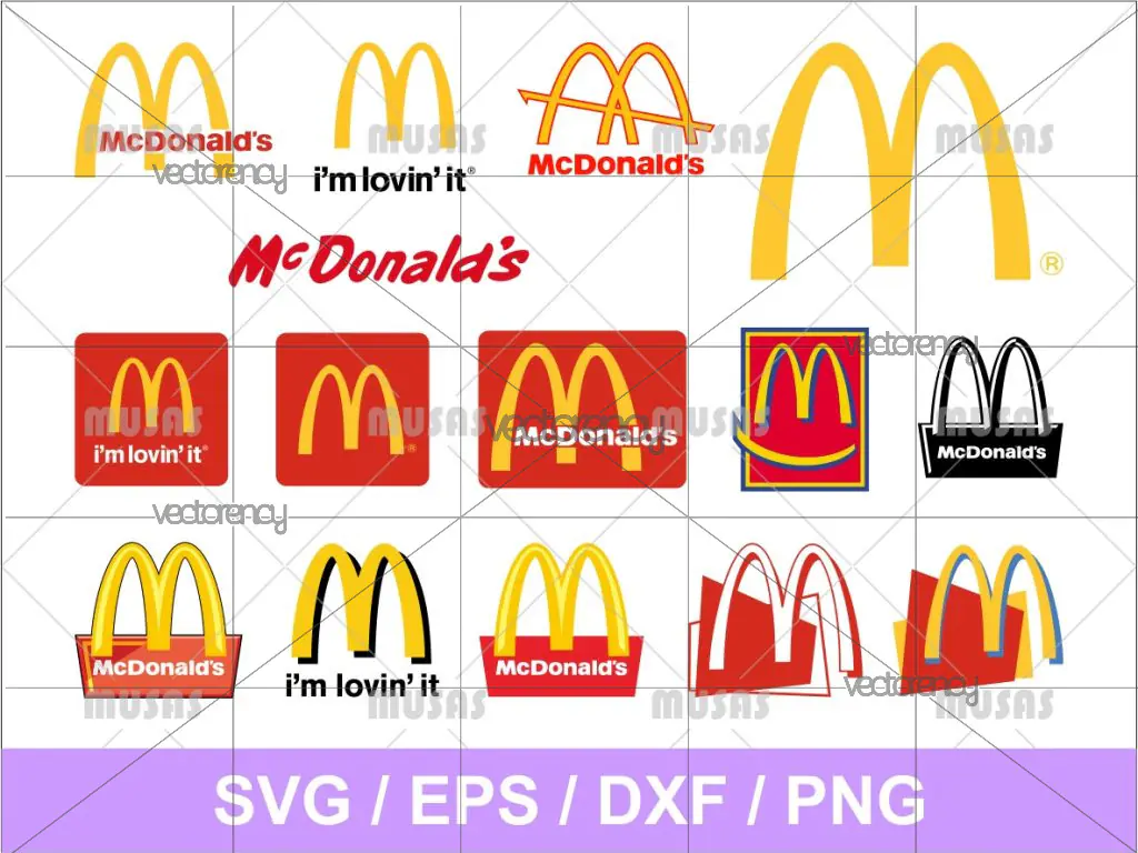 Mcdonald Logo SVG Bundle