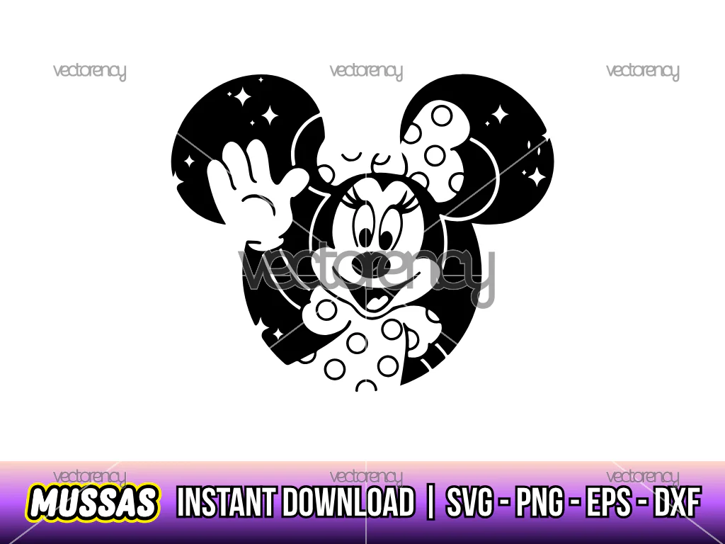 Minnie Mouse SVG Cricut
