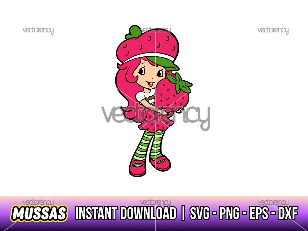 Strawberry Shortcake SVG