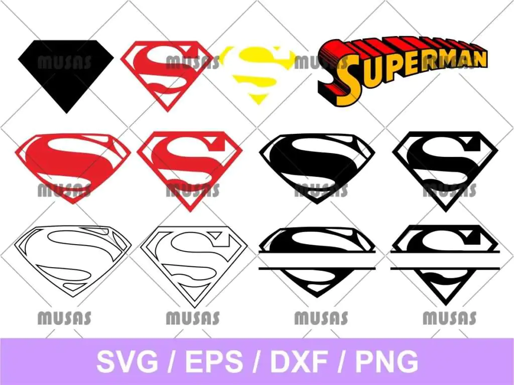 Superman Logo SVG