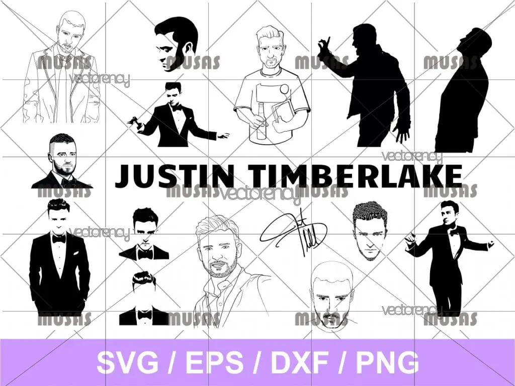 Justin Timberlake SVG