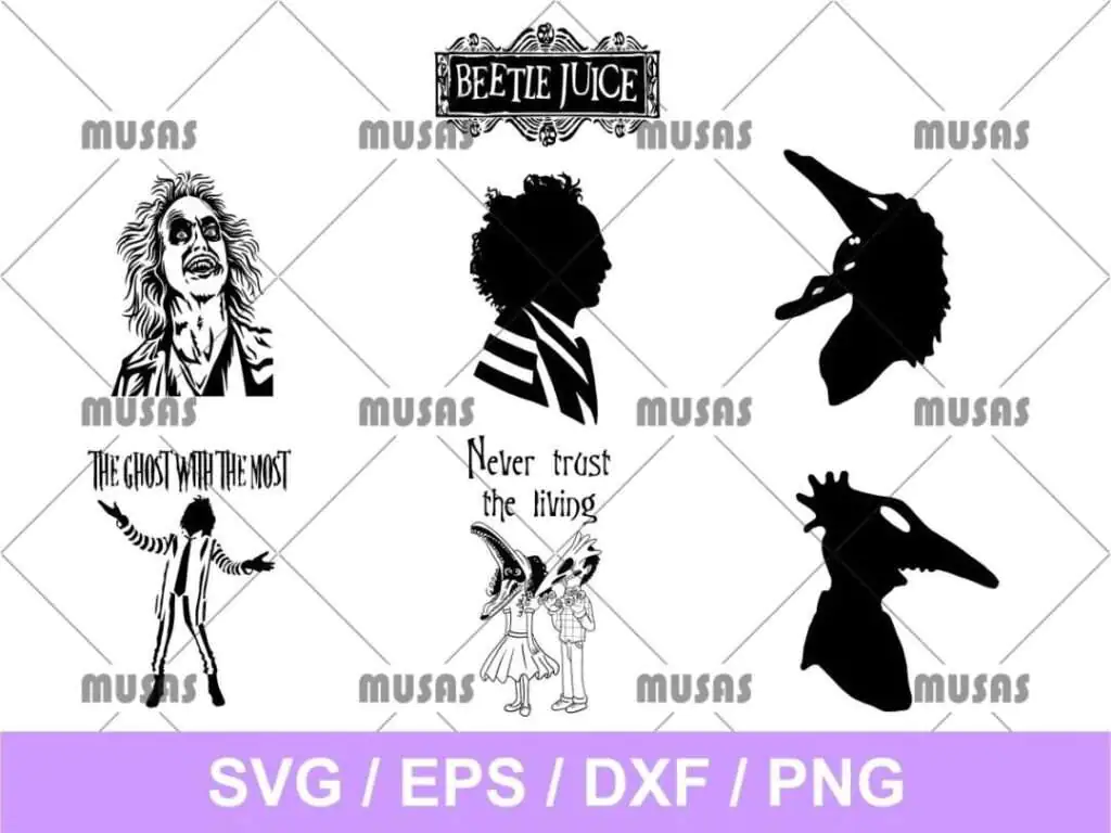 Beetlejuice SVG Bundle