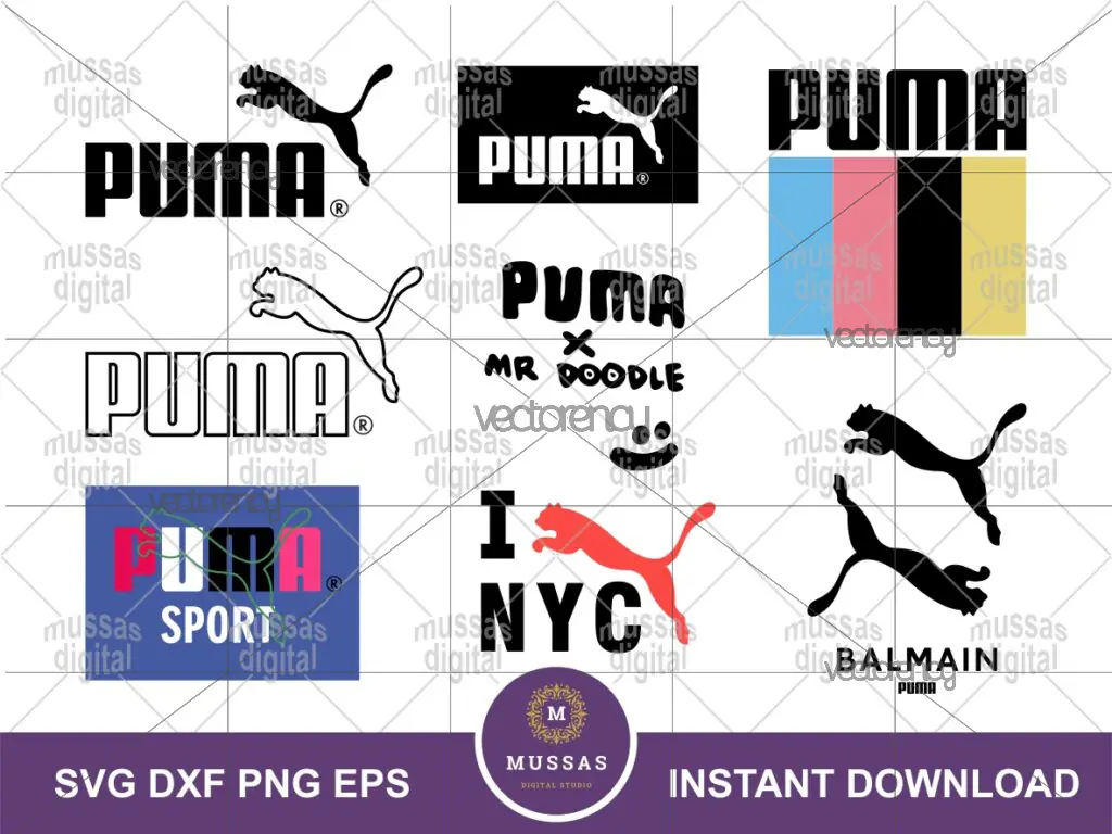 Puma Logo SVG Bundle