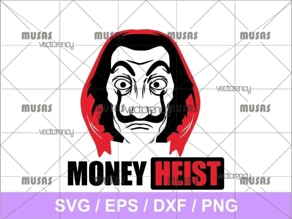 Money Heist SVG