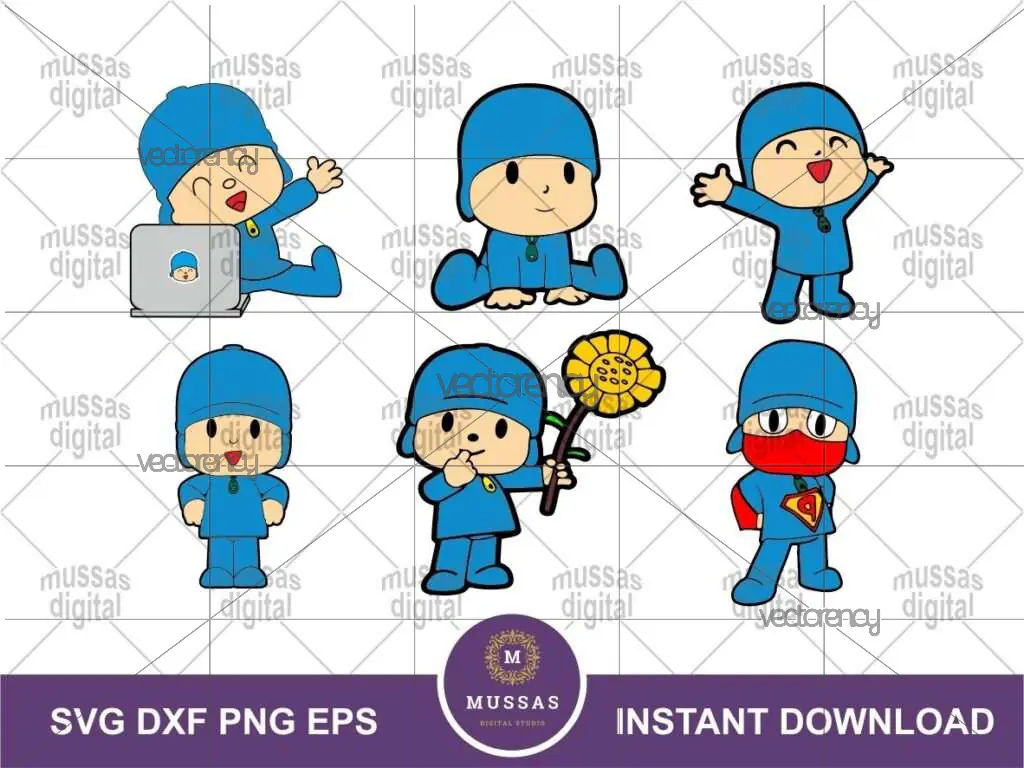 Pocoyo SVG