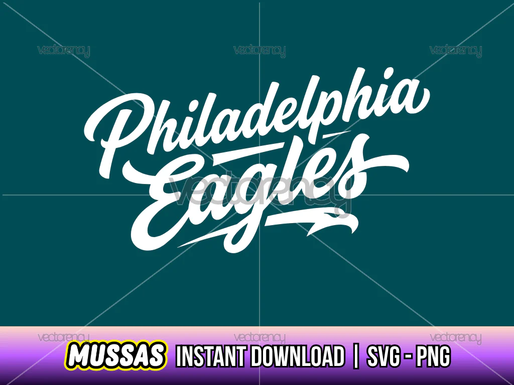 Philadelphia Eagles Logo SVG Cut File