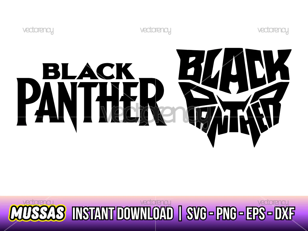 Black Panther SVG
