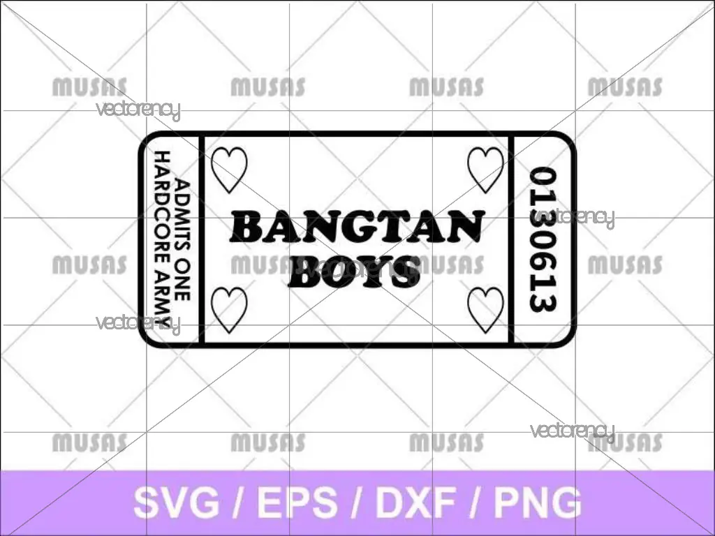 Bangtan Boys SVG PNG