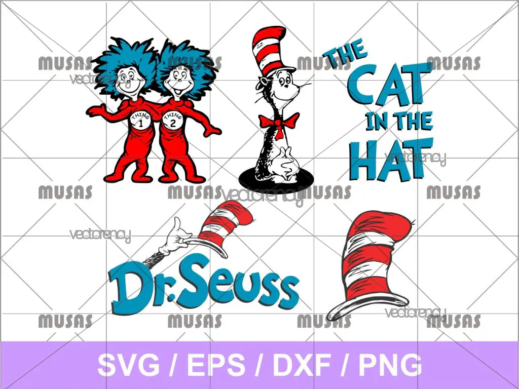 Cat In The Hat SVG