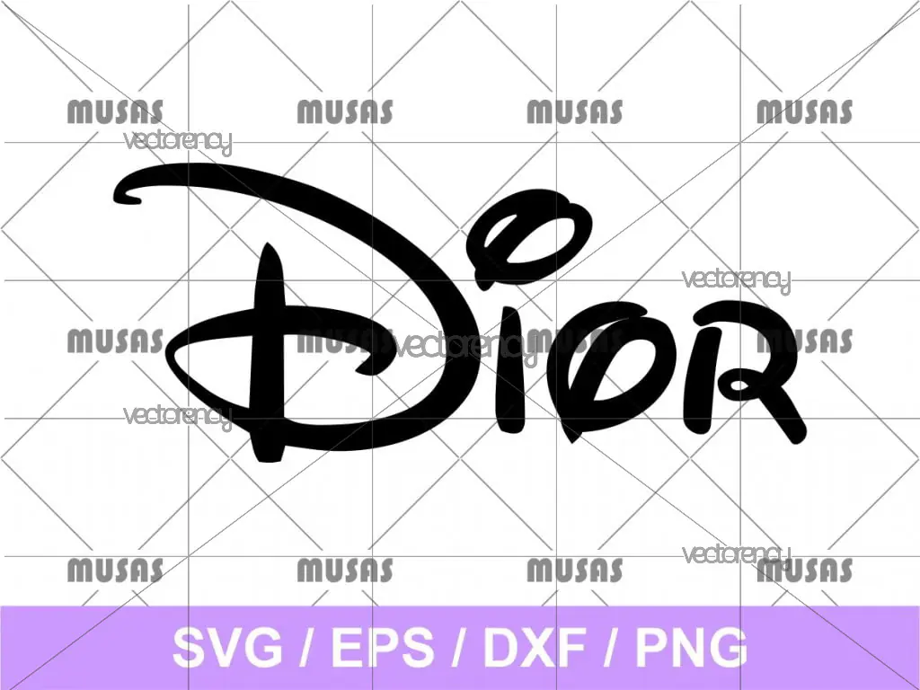 Disney Dior SVG