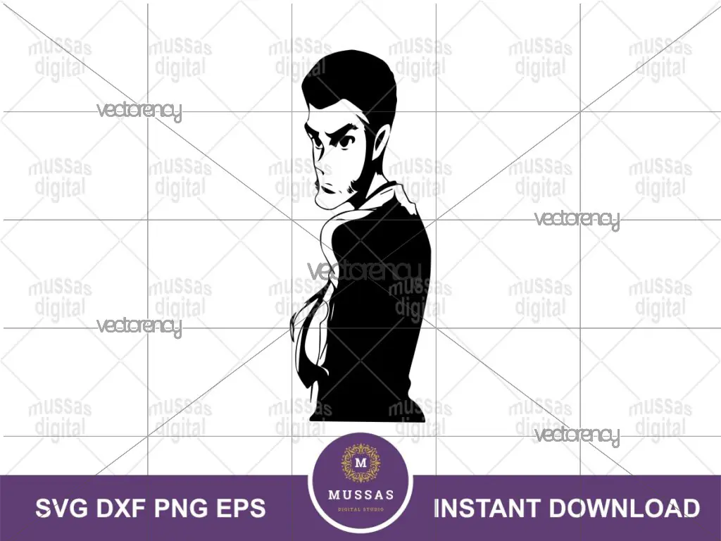 Lupin Clipart, Anime PNG SVG