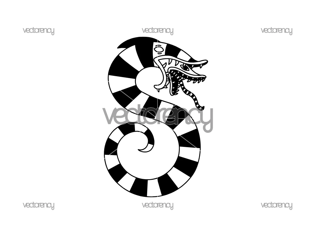 Sandworm SVG, Bundle SVG File Cricut, SVG, Silhouette, Cut File, Halloween SVG, Horror Movie SVG