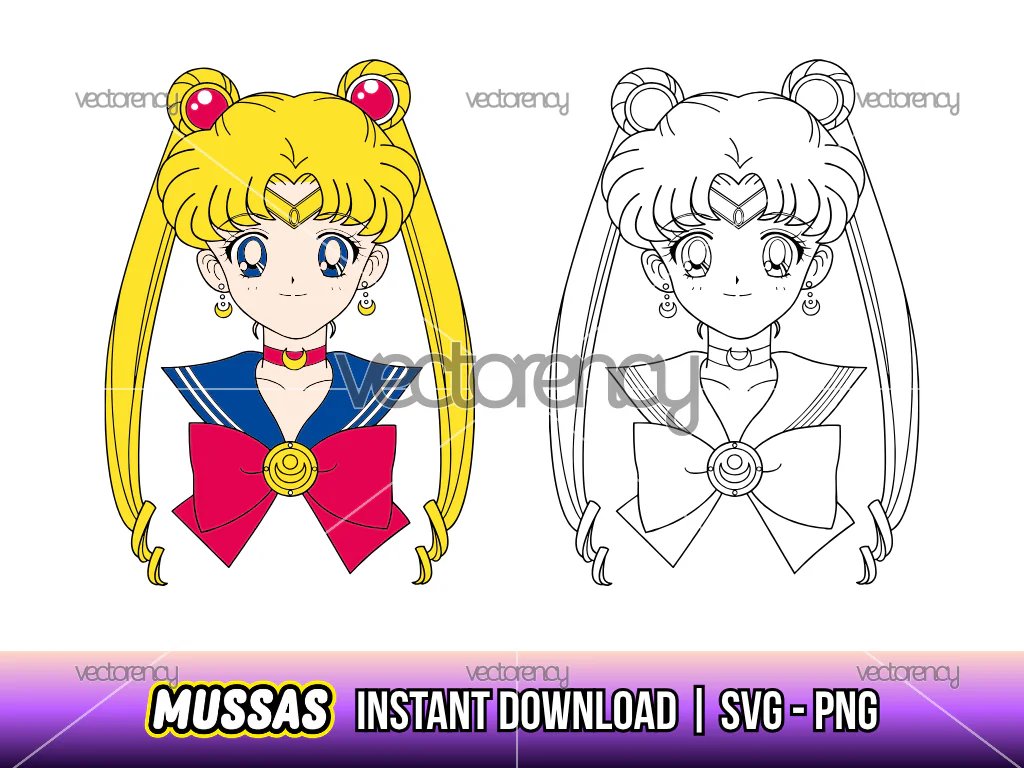 Sailor Moon SVG Files For Cricut