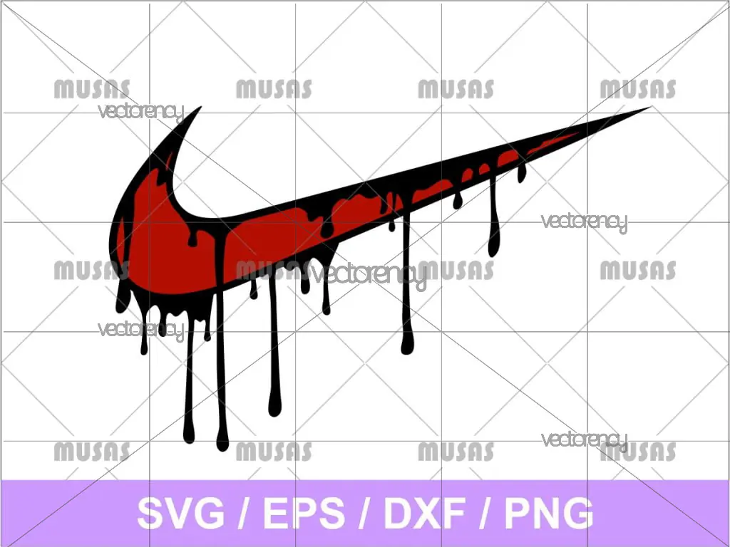 Nike Layered Drip SVG