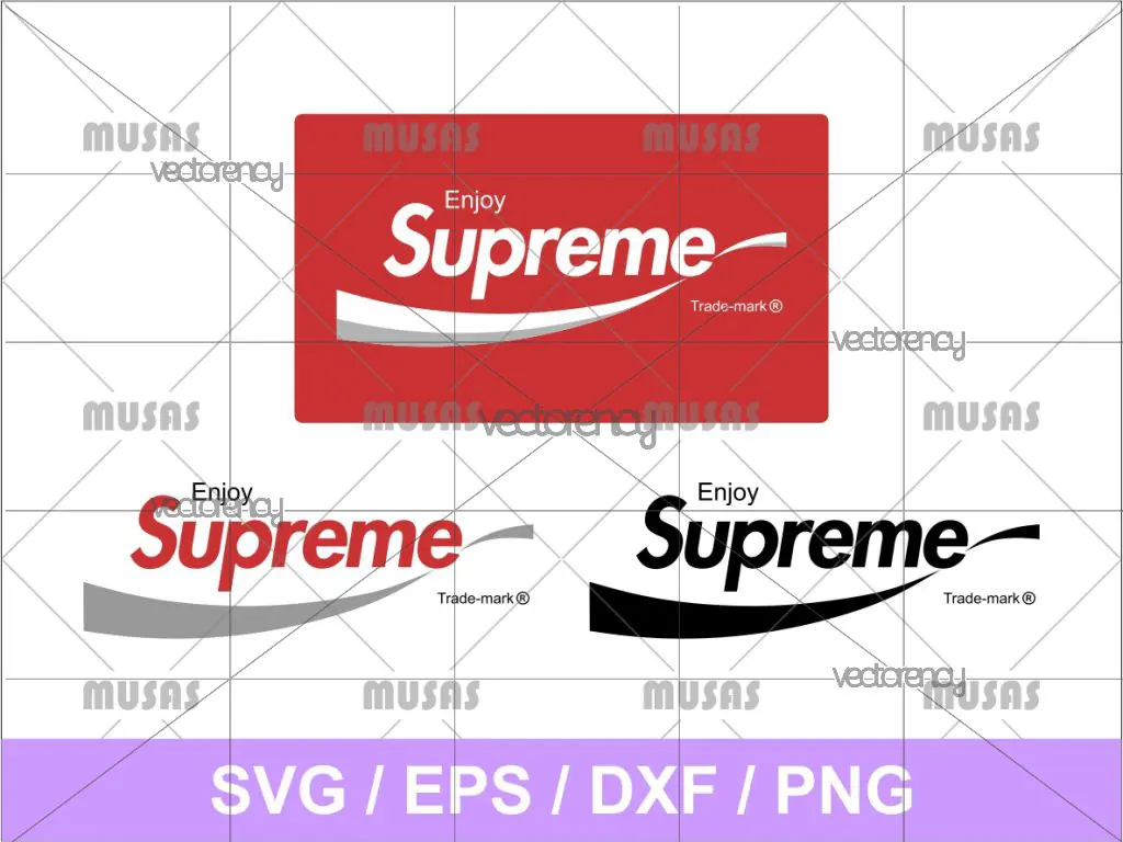 Coke Enjoy Supreme SVG